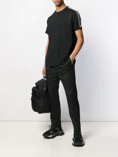 Shop Givenchy Logo Short-sleeve T-shirt In 001 Black