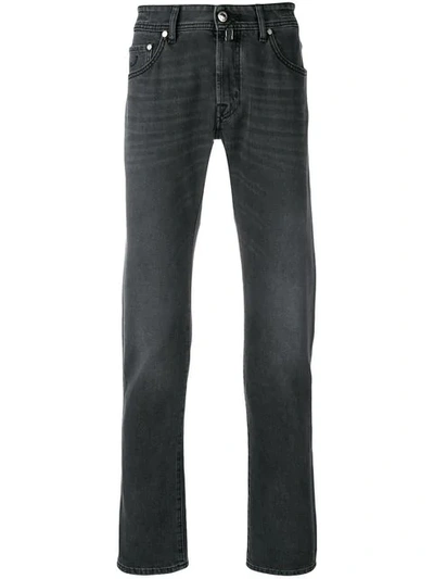 Shop Jacob Cohen Slim-fit Jeans In Grey