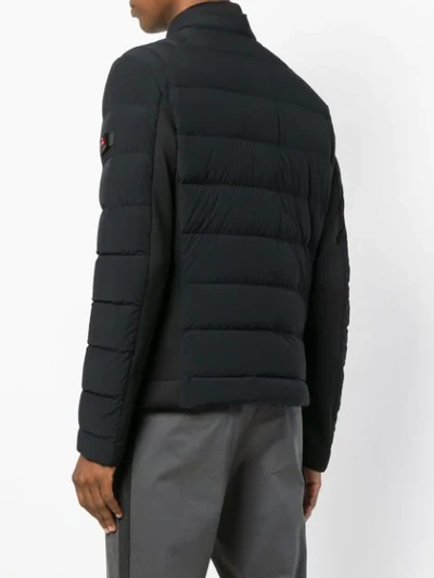 Shop Peuterey Padded Down Jacket - Black