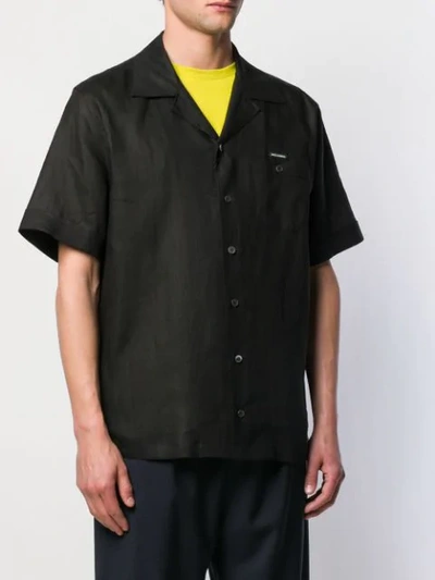 Shop Dolce & Gabbana Short Sleeve Shirt In Black