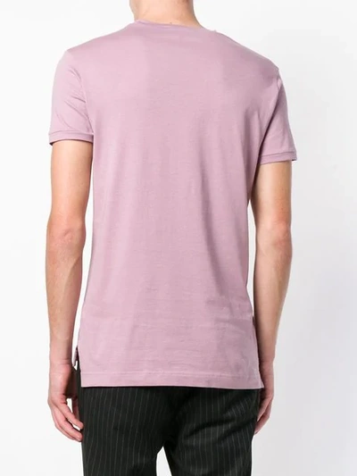 Shop Vivienne Westwood Embroidered Logo T-shirt In Pink