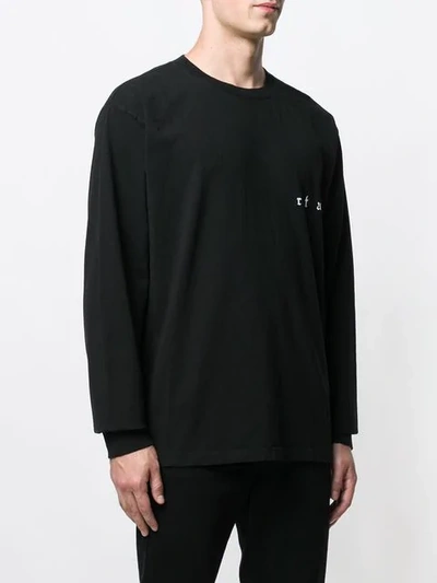 Shop Rta 'envy' Print Sweatshirt In Black