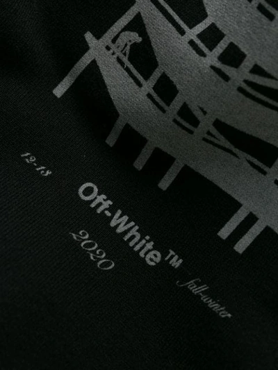 Shop Off-white Diagonal Industrial Sweatshirt In Black