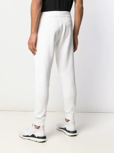 Shop Dsquared2 Icon Print Track Pants In White
