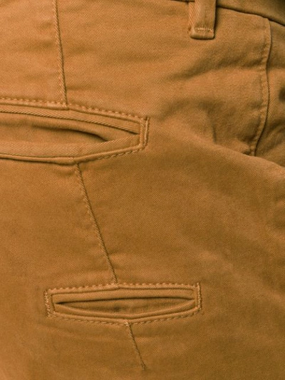 Shop Al Duca D'aosta Basic Chinos In Brown