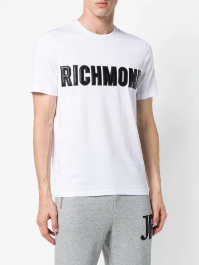 Shop John Richmond Print T-shirt - White
