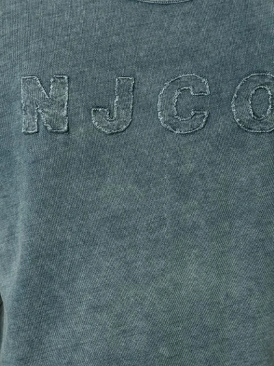 Shop Nudie Jeans Logo T In Blue