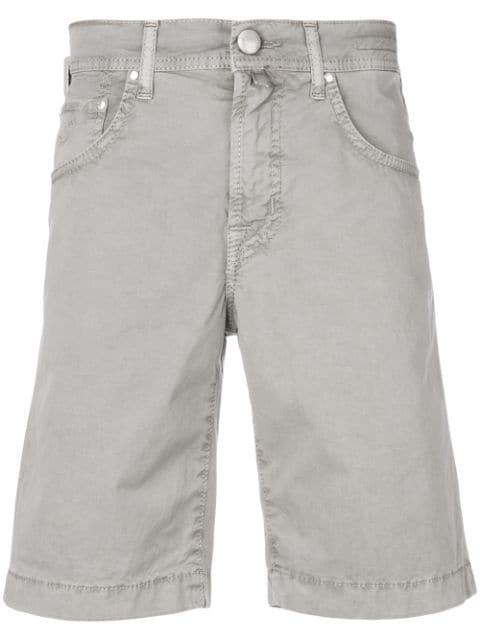 Jacob Cohen Chino Shorts In Grey | ModeSens
