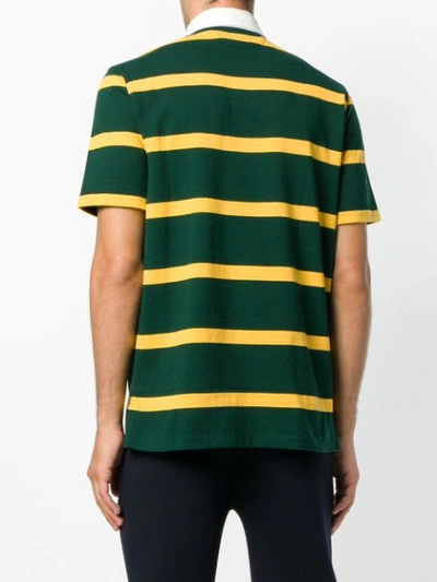 Shop Polo Ralph Lauren Striped Polo Shirt - Green