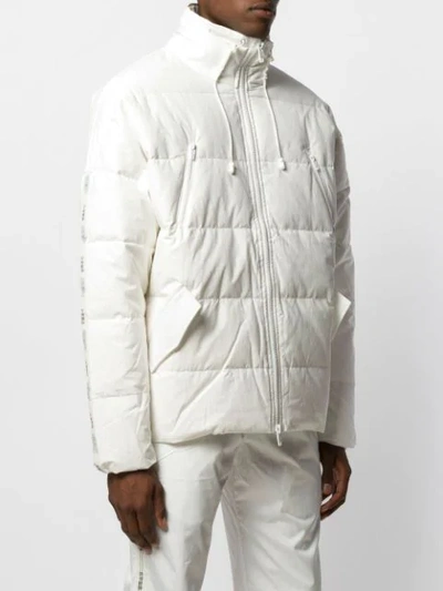 Shop C2h4 Padded Jacket - White