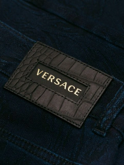 Shop Versace Slim In Blue