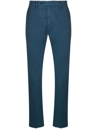 Shop Al Duca D'aosta Straight-leg Trousers In Blue