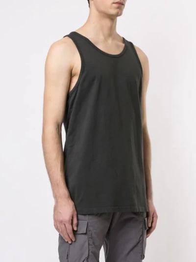 Shop John Elliott Rugby Tank Top In Grey