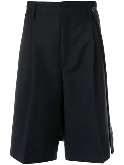 Shop Jil Sander Wide-leg Shorts In Blue