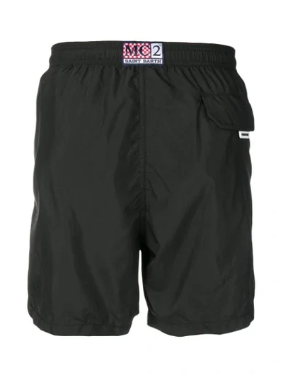 Shop Mc2 Saint Barth Swim Shorts In Black