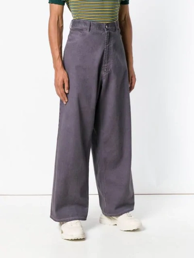 Shop Marni Wide-leg Trousers - Pink