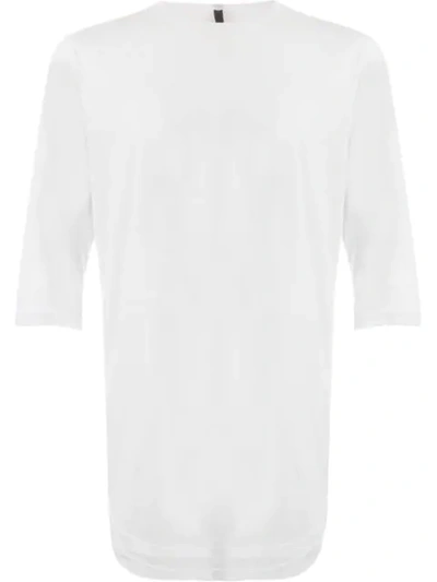 Shop Attachment Three Quarter Sleeve T In White