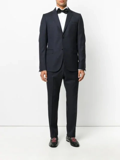 Shop Gucci Evening Suit In Blue