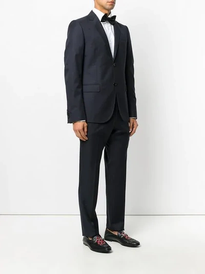 Shop Gucci Evening Suit In Blue