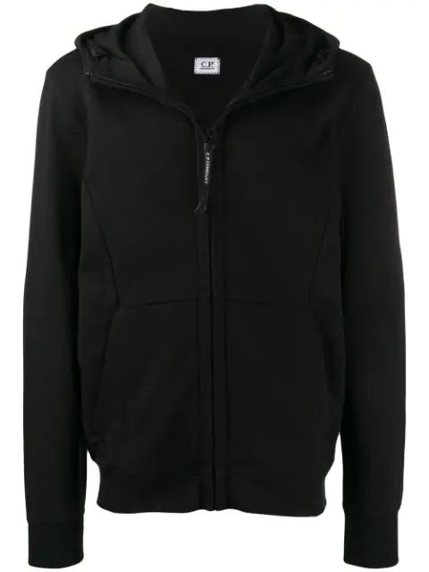 cp company goggle zip hoodie