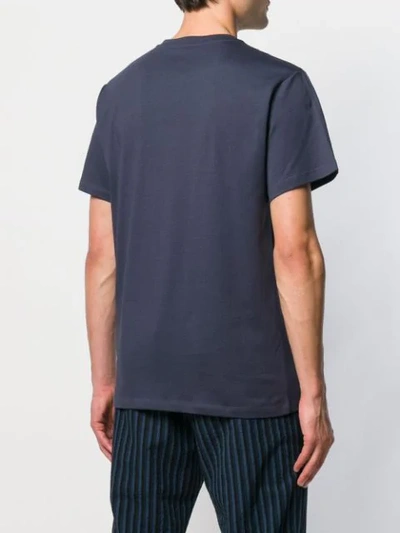 Shop Loewe Logo T-shirt In Blue