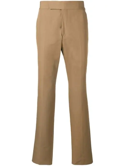 Shop Tom Ford Tailored Trousers In Neutrals