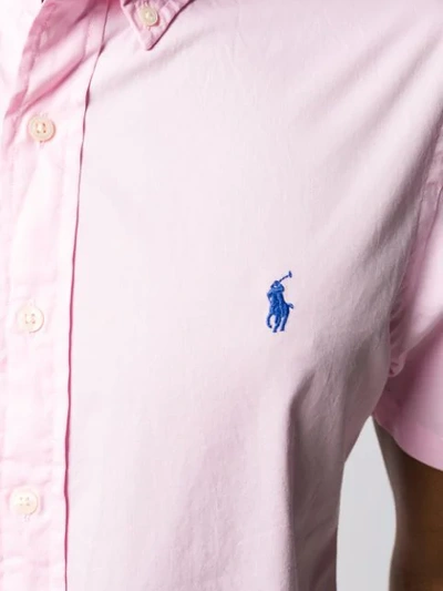 Shop Polo Ralph Lauren Button Down Shirt In Pink