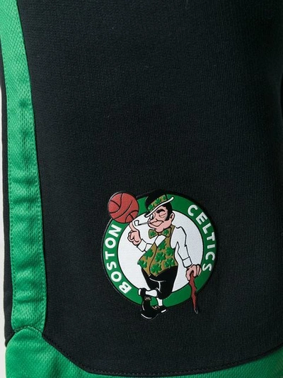 Shop Marcelo Burlon County Of Milan Boston Celtics Shorts In Black
