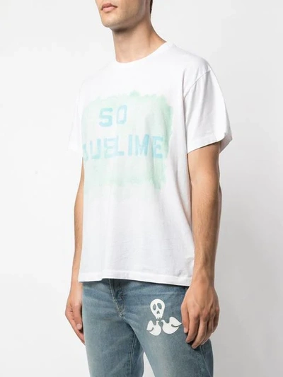 Shop Lost Daze So Sublime Print T-shirt In White