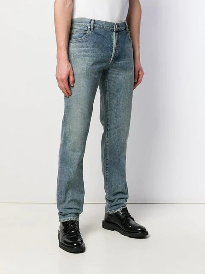 Shop Pierre Balmain Straight-leg Jeans In Blue