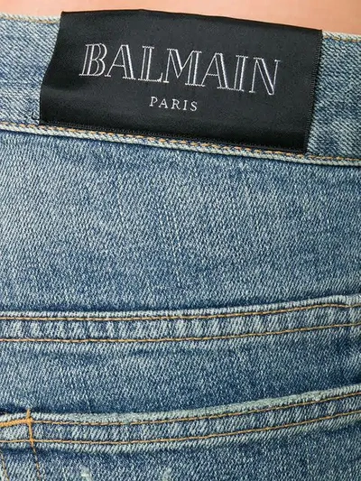 Shop Pierre Balmain Straight-leg Jeans In Blue