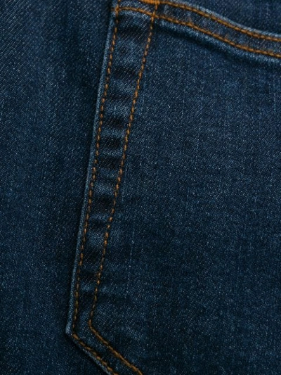 Shop Ermenegildo Zegna Straight Leg Jeans In Blue