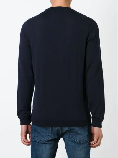 Shop A Kind Of Guise Crew Neck Sweater In Blue