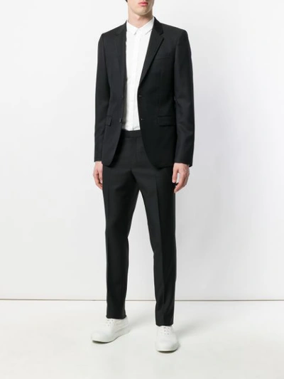 Shop Wooyoungmi Straight Trousers - Black