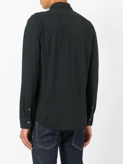Drumohr Classic Shirt In Black