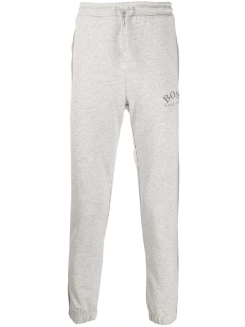 hugo boss track pants grey