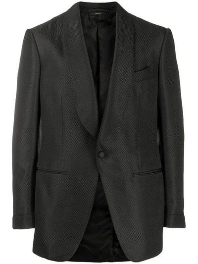 Shop Tom Ford Single-breasted Blazer In Black