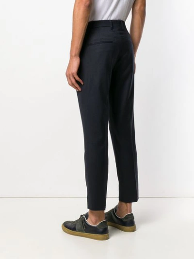 Shop Be Able Cropped Chinos - Blue