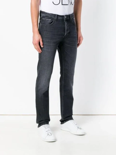Shop Versace Jeans Slim-fit Jeans - Black