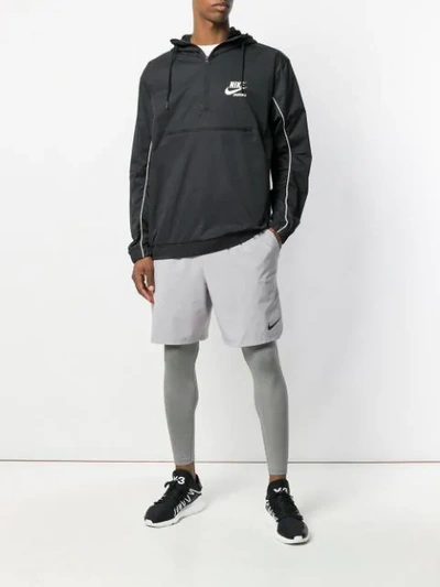 Shop Nike Pro Core Tights In Grey