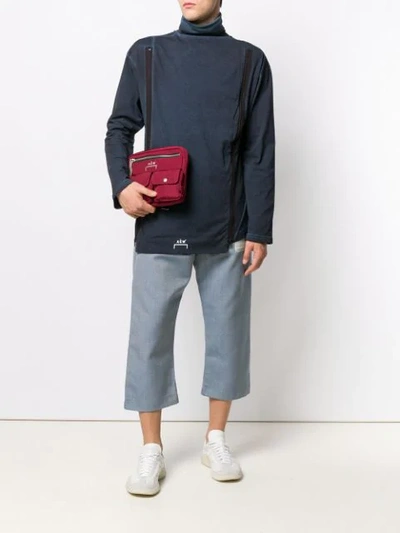 Shop A-cold-wall* Cropped Trousers - Blue