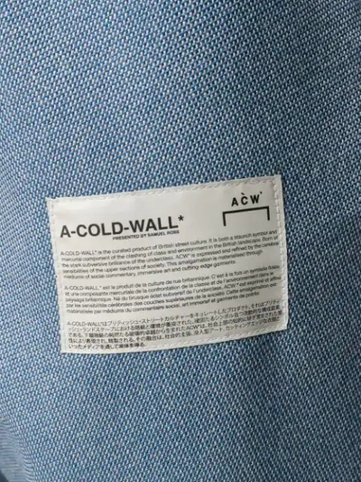 Shop A-cold-wall* Cropped Trousers - Blue