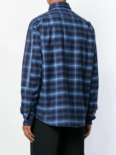 Shop House Of The Very Islands Check Shirt - Blue