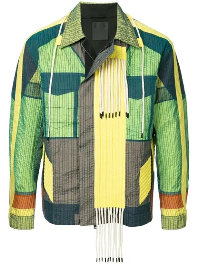 Shop Craig Green Patchwork Lightweight Jacket - Multicolour