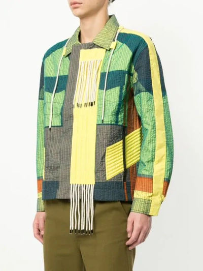 Shop Craig Green Patchwork Lightweight Jacket - Multicolour