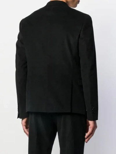 Shop Neil Barrett Two Piece Corduroy Suit In Black