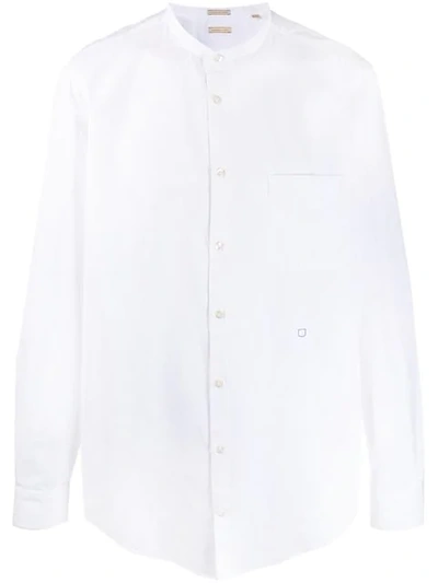 Shop Massimo Alba Short-sleeve Polo Shirt In White