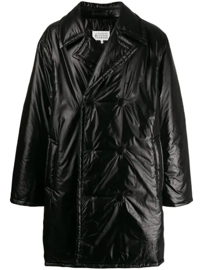 MAISON MARGIELA PADDED TRENCH COAT - 黑色