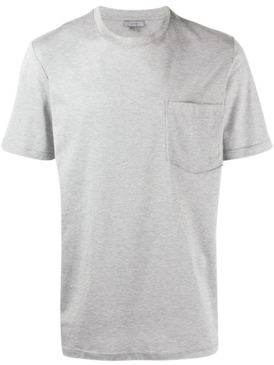 Shop Lanvin Chest Pocket T-shirt In Grey