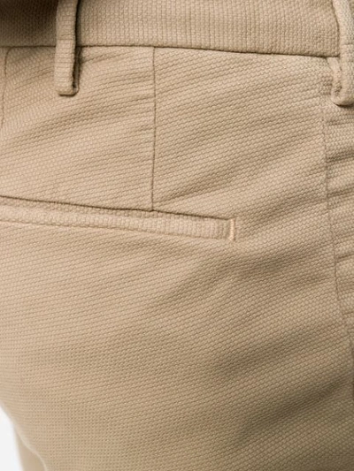 Incotex Slim Fit Chinos In Neutrals
